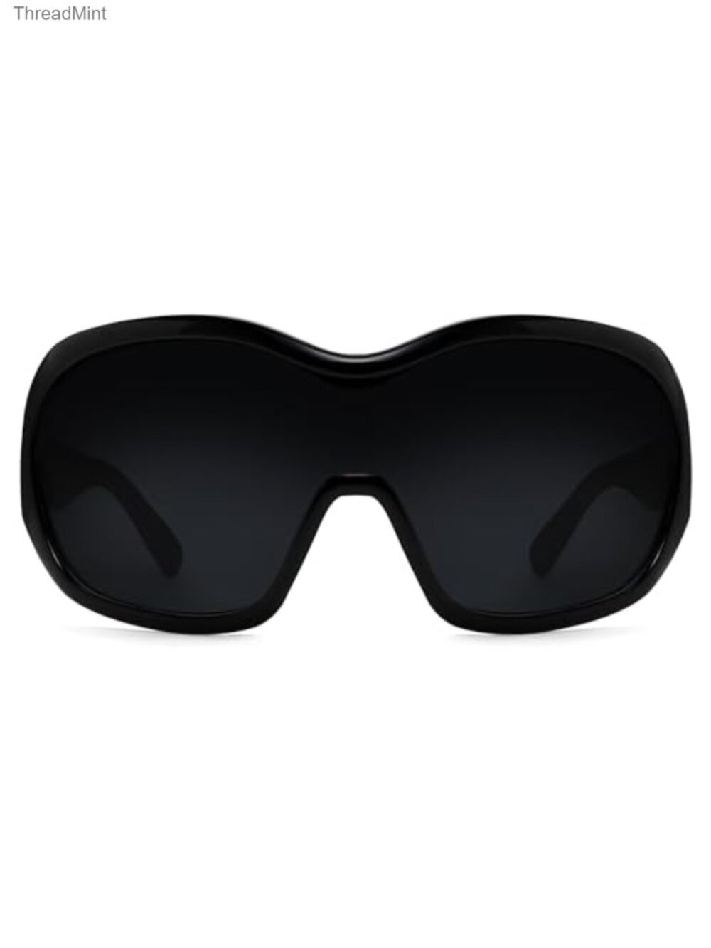 Oversized Wrap Around Shield Sunglasses Y2K Full Frame UV Protection